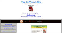 Desktop Screenshot of guycard.com